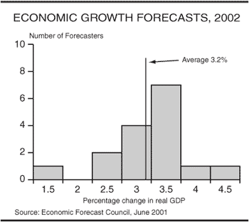 Economic Growth Forecasts, 2002
