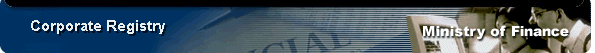 corporate registry banner