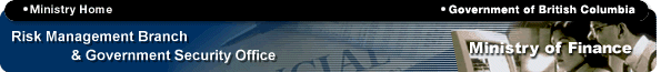 Risk
Management Branch banner